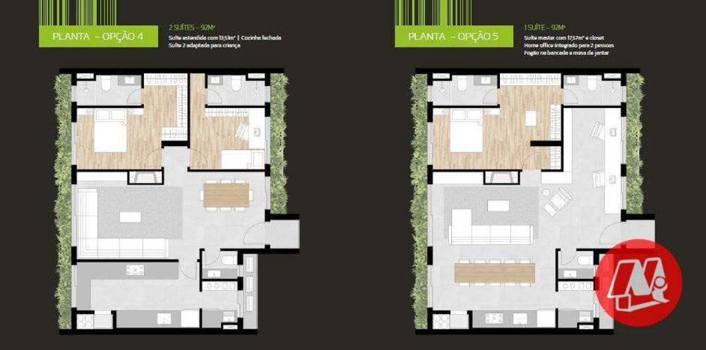 Apartamento, 2 quartos, 92 m² - Foto 7