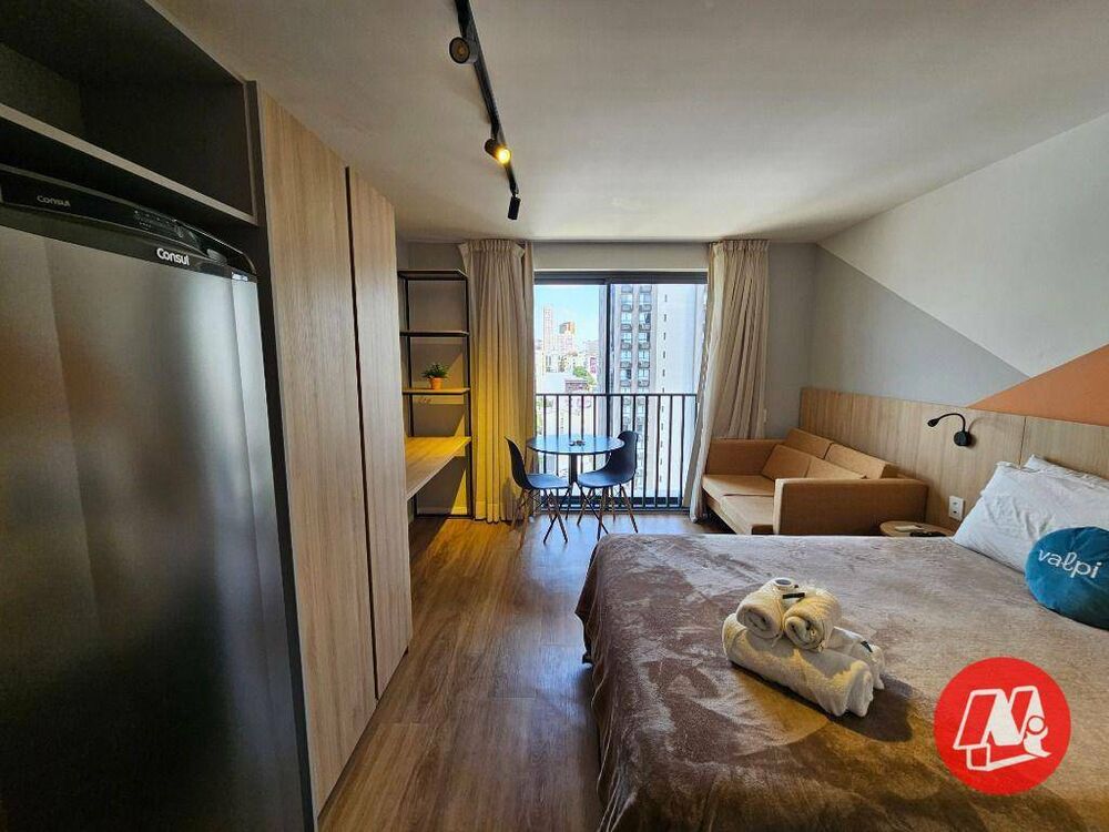 Kitnet e Studio para alugar com 1 quarto, 24m² - Foto 1
