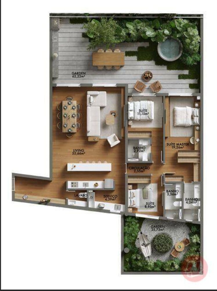 Apartamento, 3 quartos, 227 m² - Foto 13