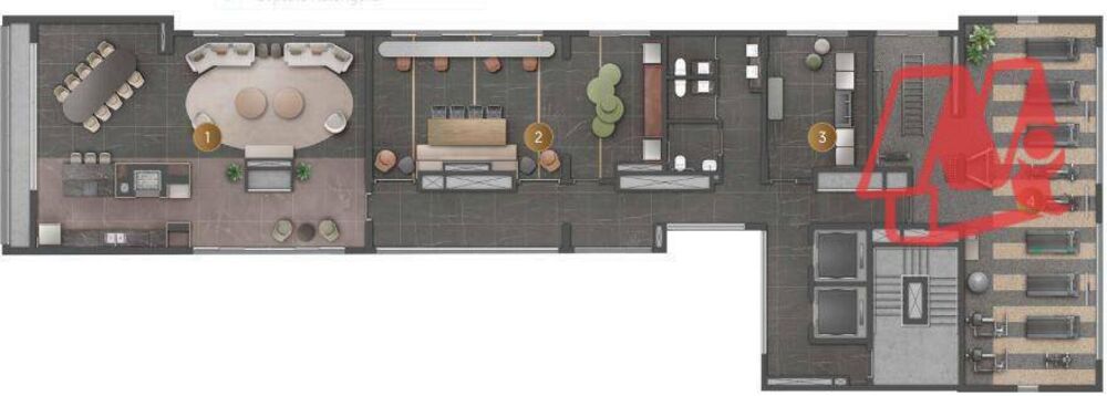 Kitnet-Studio, 26 m² - Foto 3