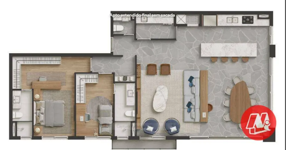 Apartamento, 3 quartos, 131 m² - Foto 4