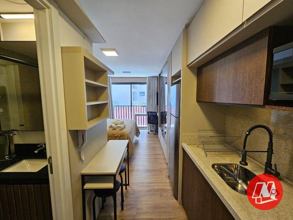 Kitnet-Studio, 24 m² - Foto 1