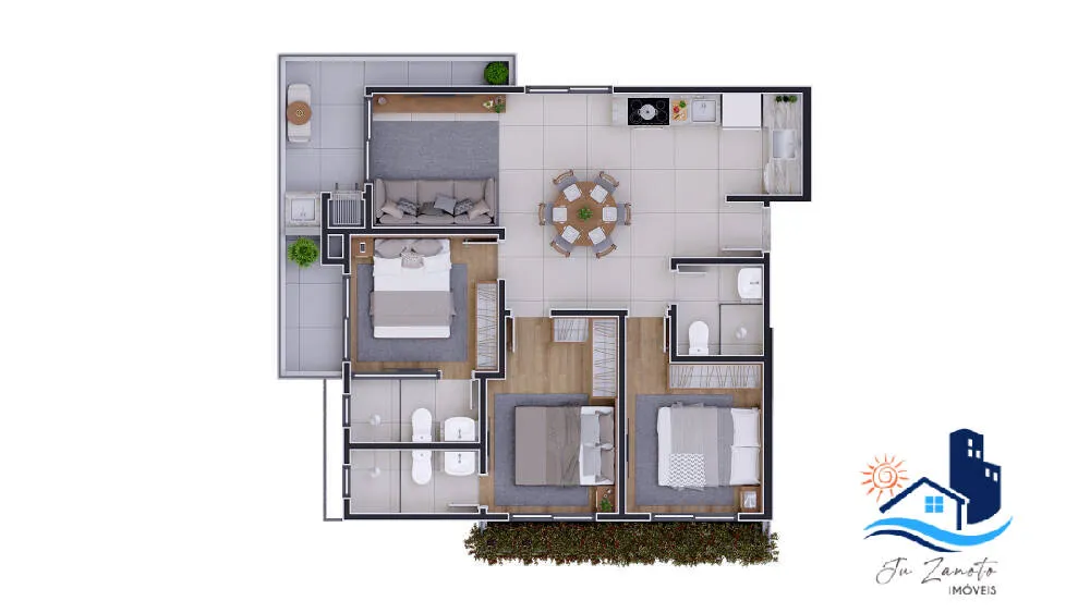 Apartamento, 3 quartos, 109 m² - Foto 7