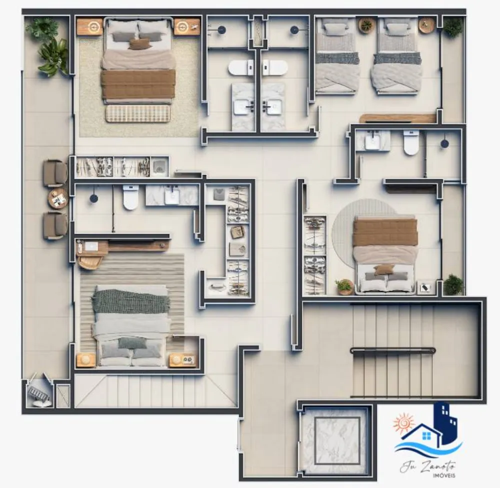 Cobertura, 4 quartos, 192 m² - Foto 8