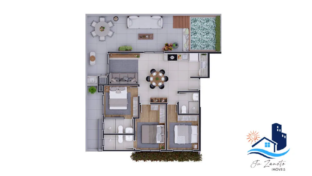 Apartamento, 3 quartos, 76 m² - Foto 9