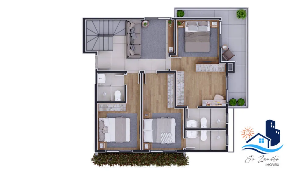 Apartamento, 3 quartos, 76 m² - Foto 7