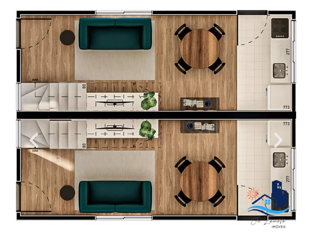 Casa, 2 quartos, 62 m² - Foto 8