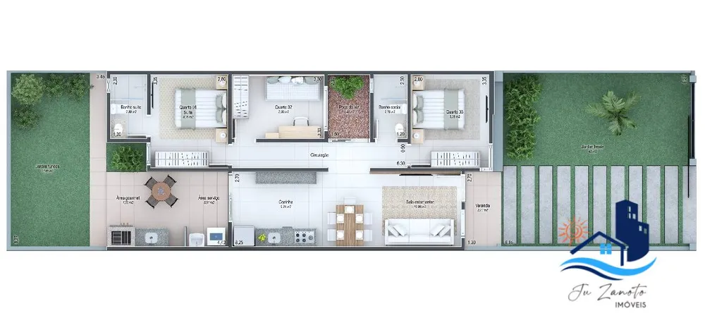 Casa, 83 m² - Foto 12
