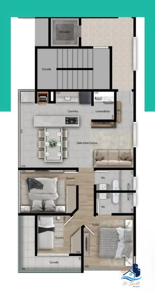 Apartamento, 3 quartos, 116 m² - Foto 7