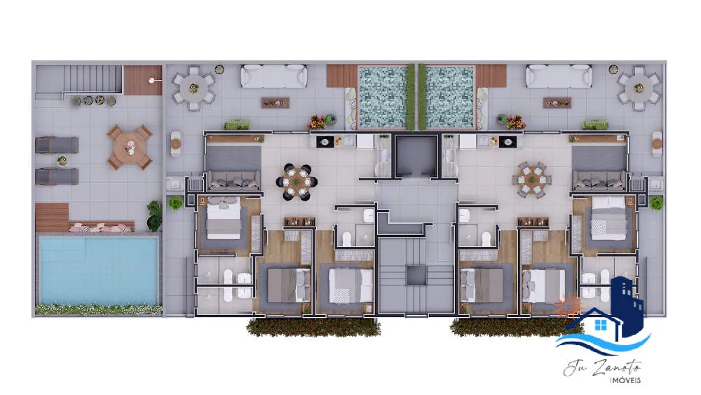 Cobertura, 3 quartos, 149 m² - Foto 8