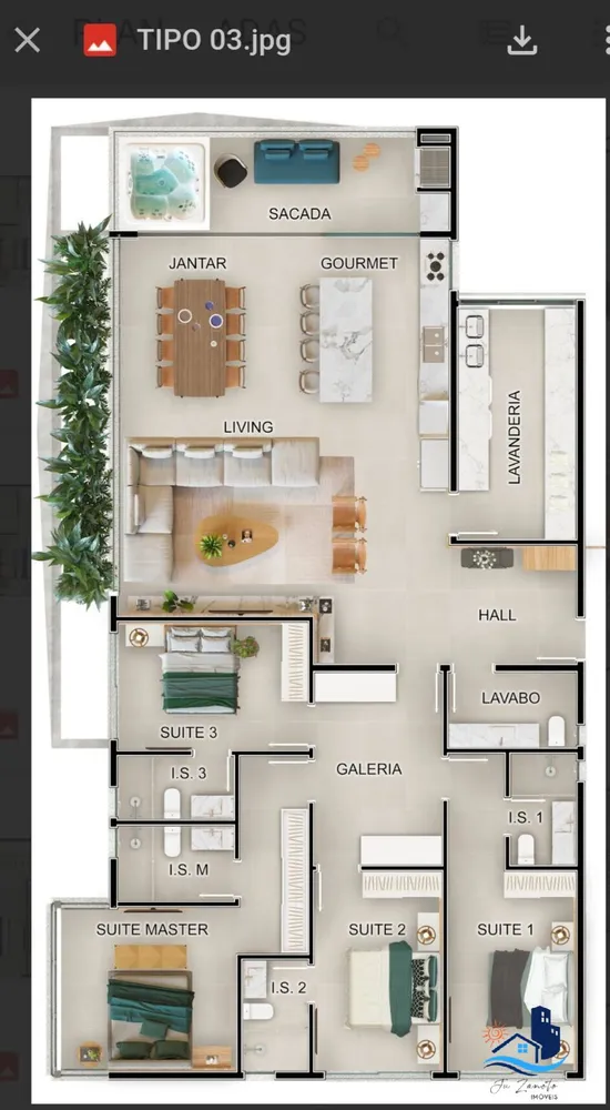 Apartamento, 4 quartos, 193 m² - Foto 6