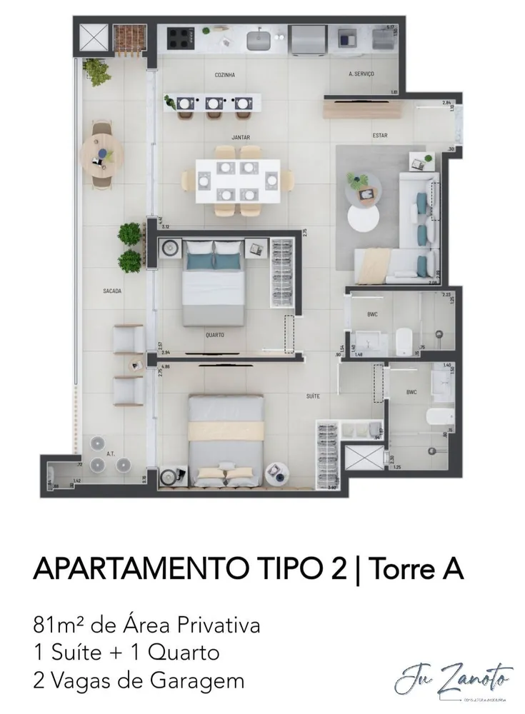Apartamento, 2 quartos, 101 m² - Foto 14