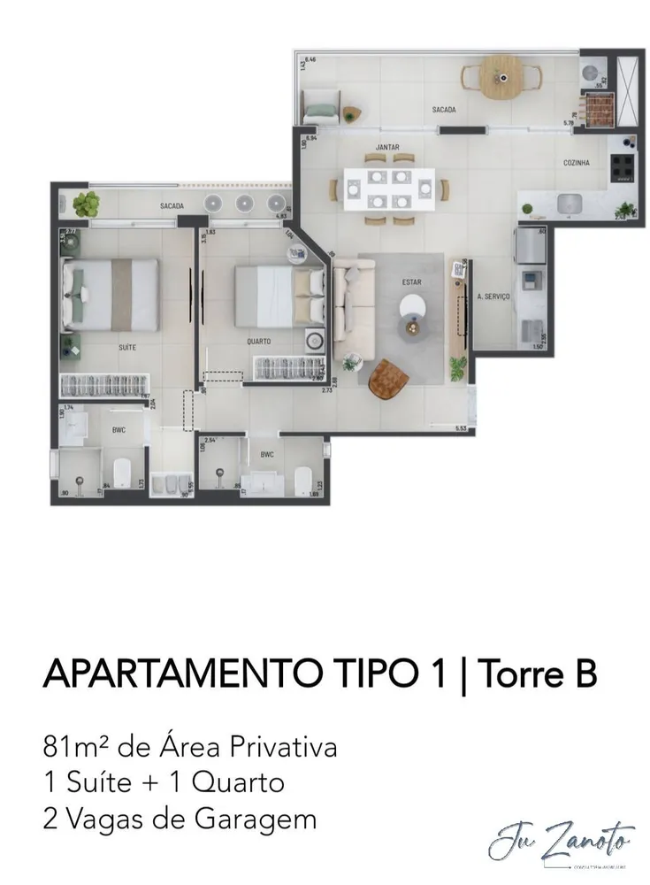 Apartamento, 2 quartos, 101 m² - Foto 15