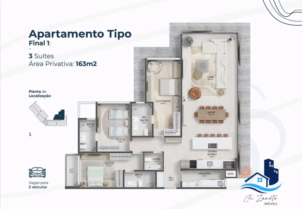 Apartamento, 3 quartos, 151 m² - Foto 9