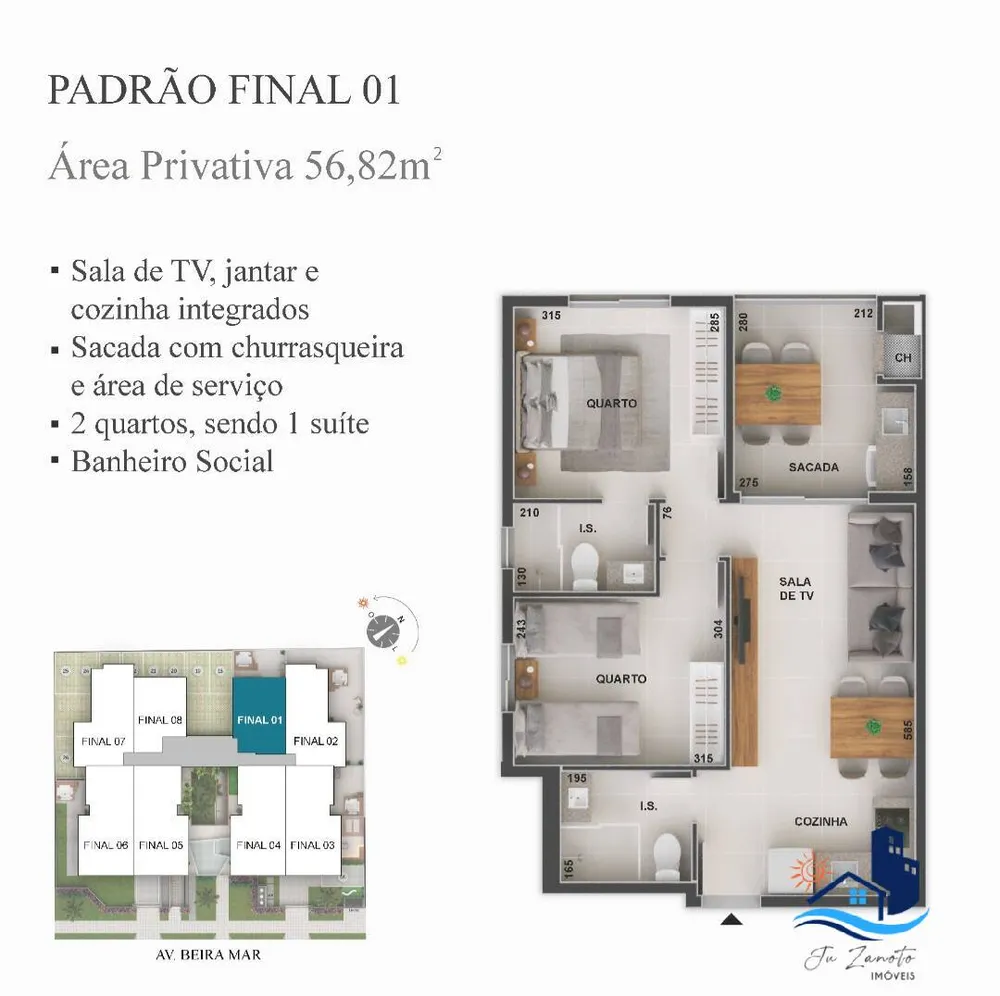 Apartamento, 2 quartos - Foto 8
