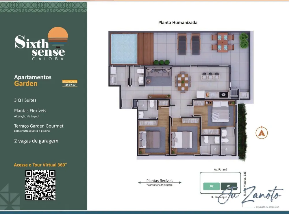 Cobertura, 4 quartos, 168 m² - Foto 5
