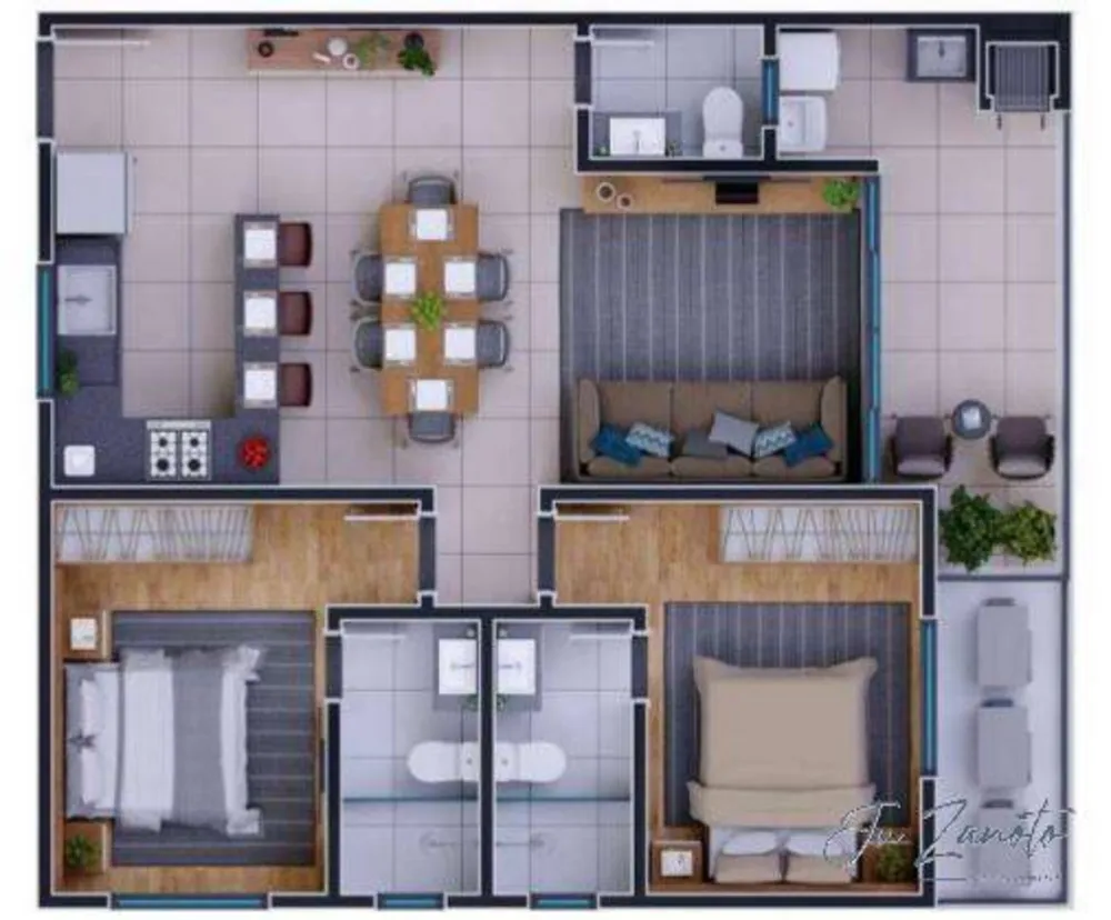 Apartamento, 3 quartos, 88 m² - Foto 12