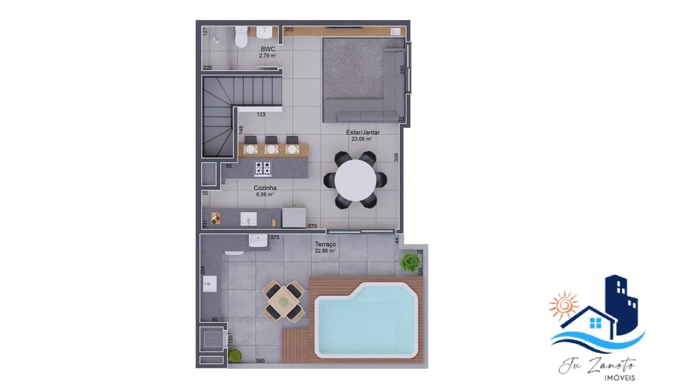 Apartamento, 3 quartos, 96 m² - Foto 2