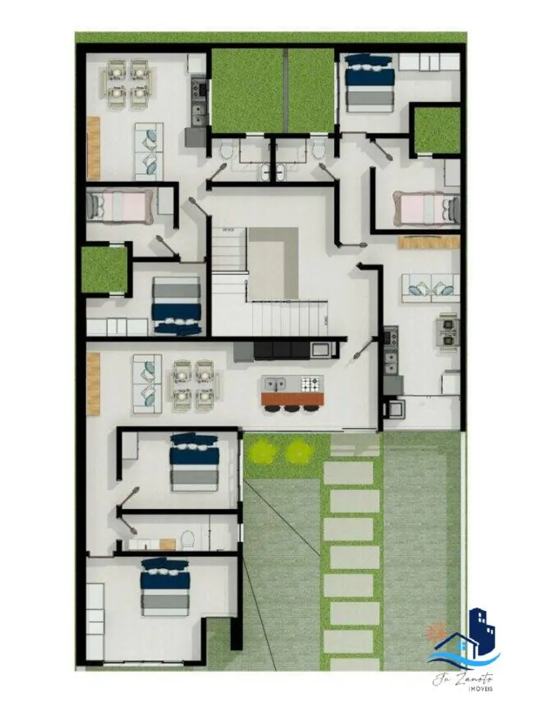 Apartamento, 2 quartos, 55 m² - Foto 3
