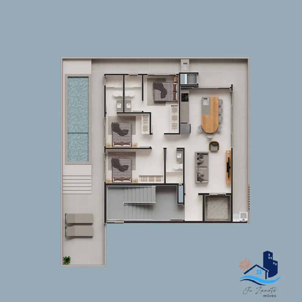 Apartamento, 3 quartos, 148 m² - Foto 8