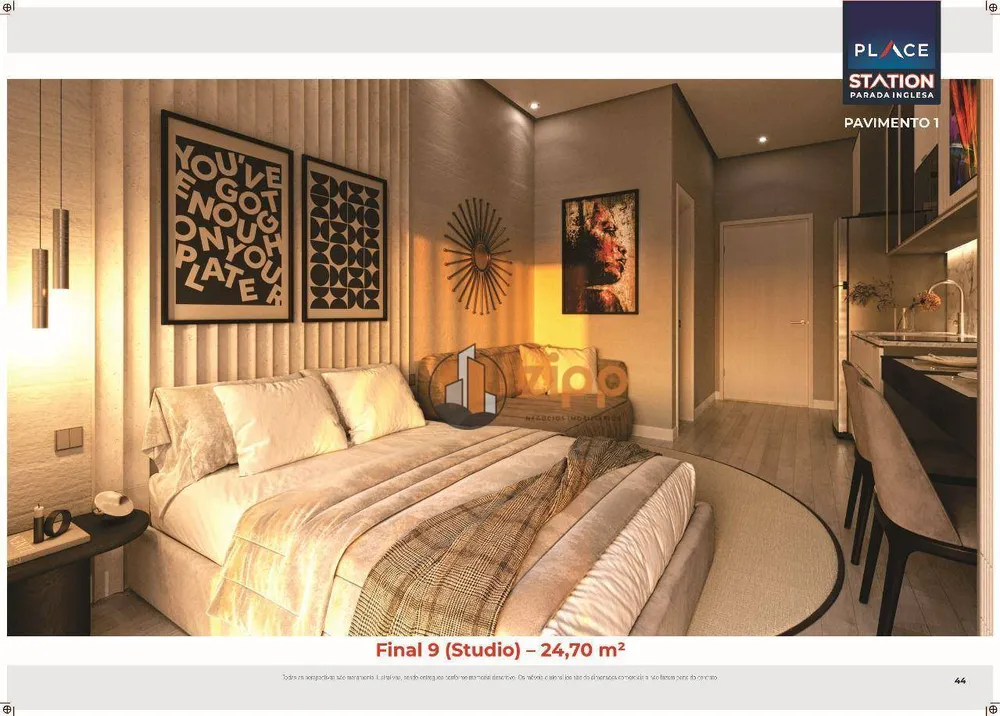 Apartamento, 1 quarto, 29 m² - Foto 1