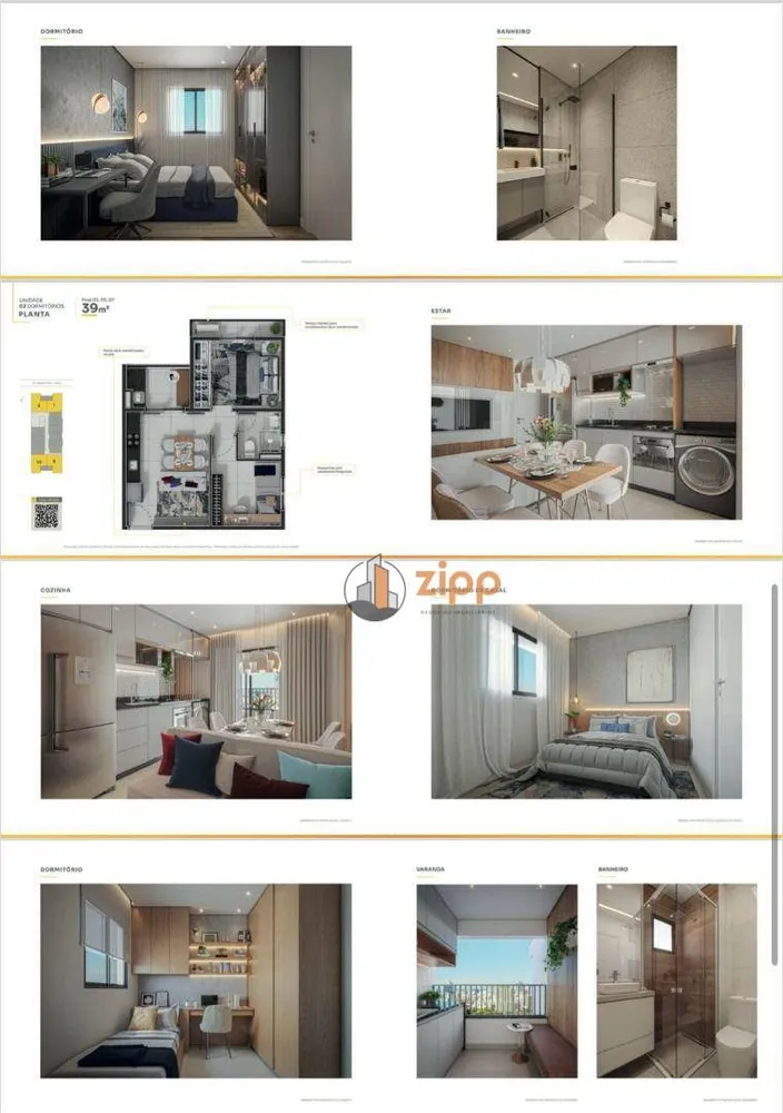 Apartamento, 2 quartos, 39 m² - Foto 4