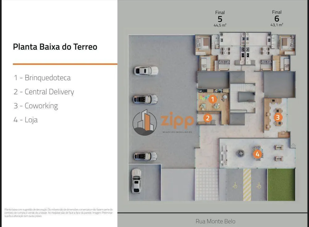 Apartamento, 2 quartos, 43 m² - Foto 10