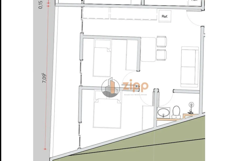 Apartamento, 2 quartos, 42 m² - Foto 7