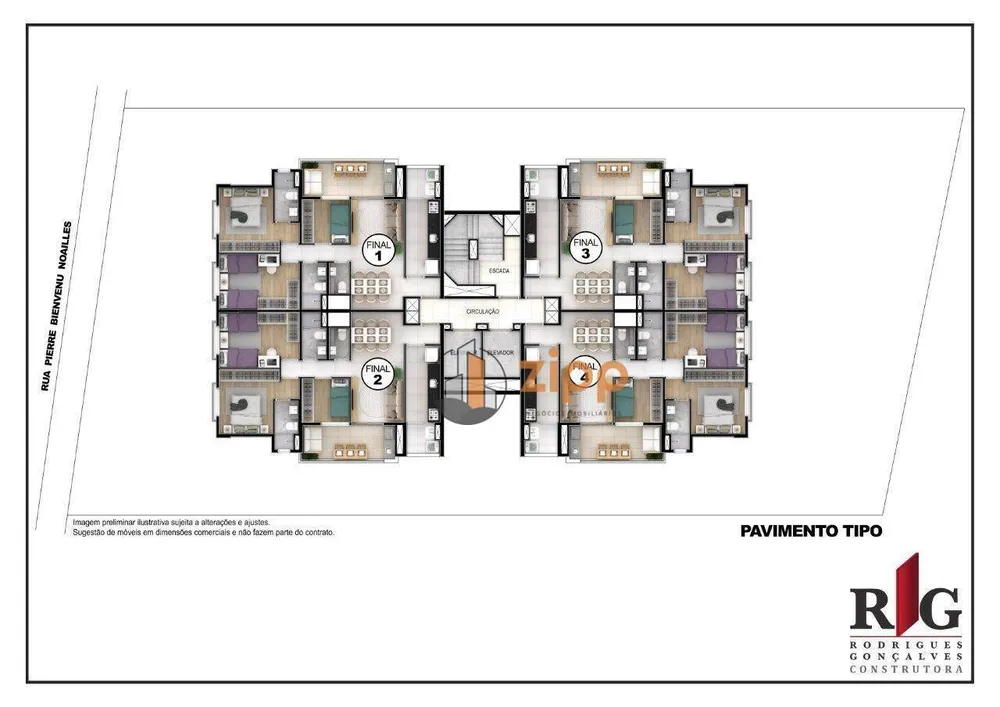 Apartamento, 3 quartos, 83 m² - Foto 9