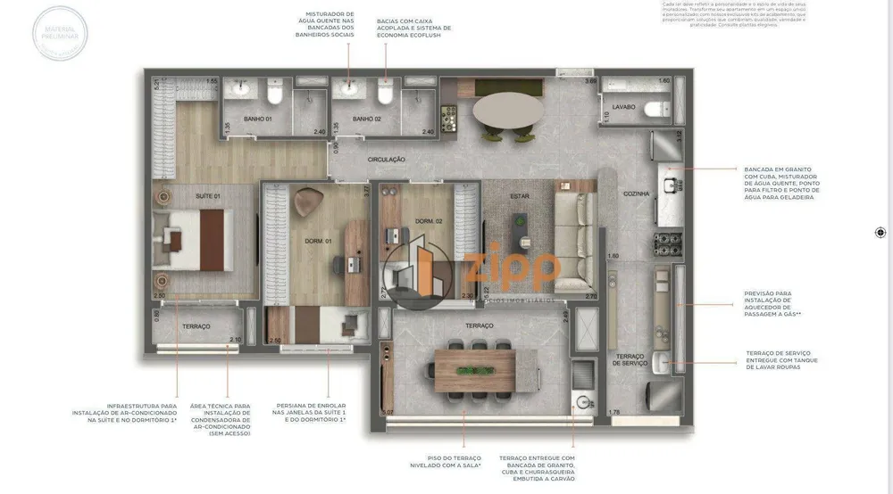 Apartamento, 3 quartos, 140 m² - Foto 6