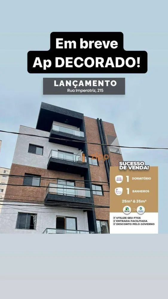 Apartamento, 1 quarto, 26 m² - Foto 1