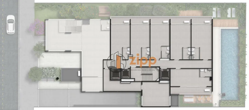 Apartamento, 1 quarto, 66 m² - Foto 2