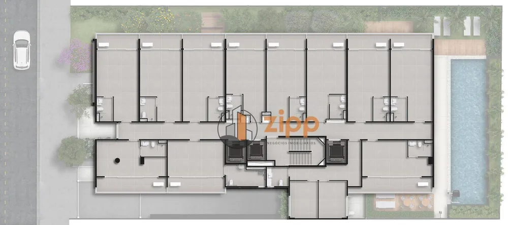 Apartamento, 1 quarto, 66 m² - Foto 3