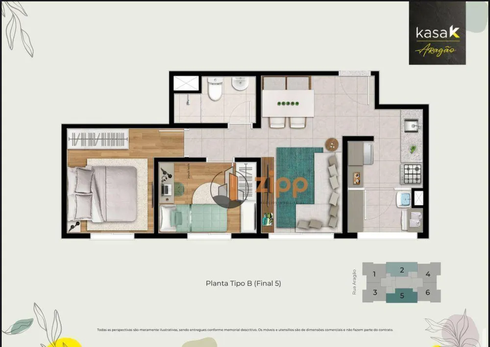 Apartamento, 2 quartos, 42 m² - Foto 10