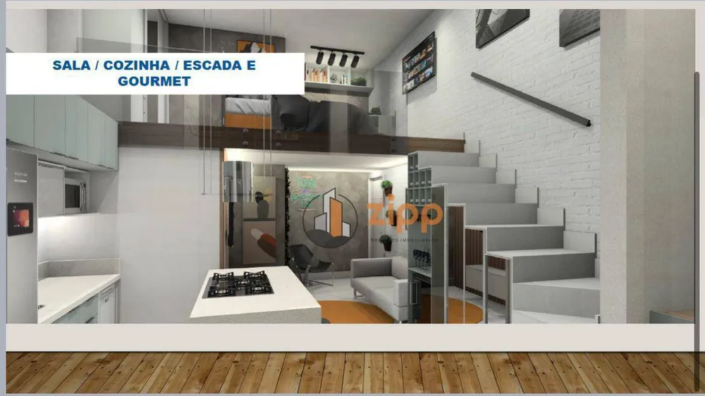 Kitnet-Studio, 25 m² - Foto 1