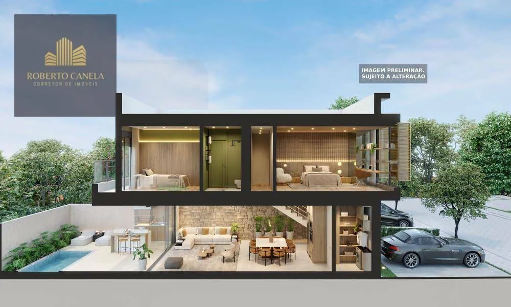 Casa, 3 quartos, 151 m² - Foto 1
