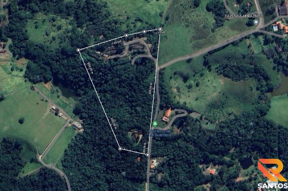Sítio, 3 quartos, 30000 m² - Foto 1