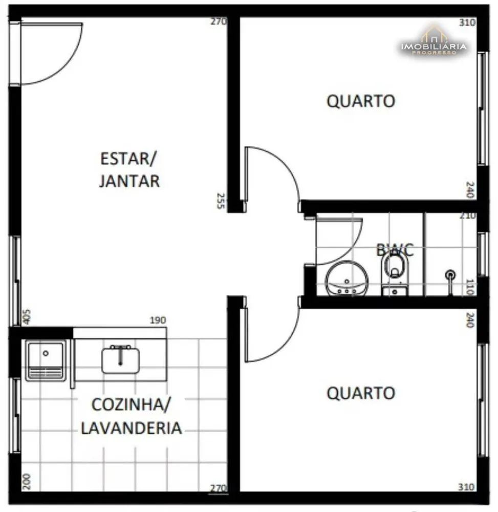 Apartamento, 2 quartos, 40 m² - Foto 3