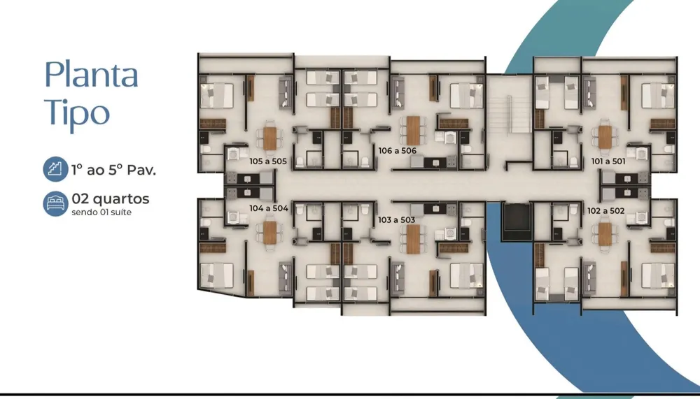 Apartamento, 2 quartos, 53 m² - Foto 8