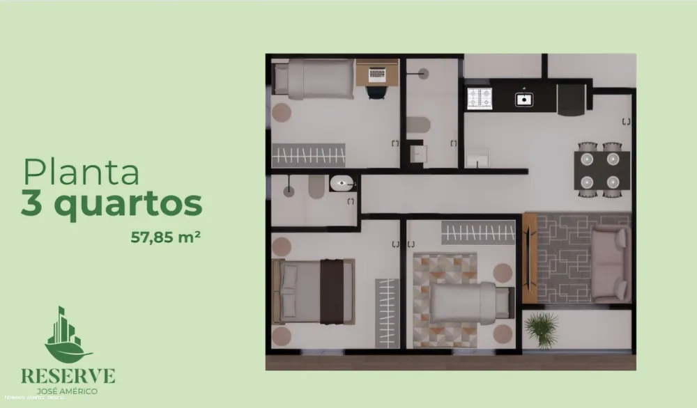 Apartamento, 2 quartos, 49 m² - Foto 8