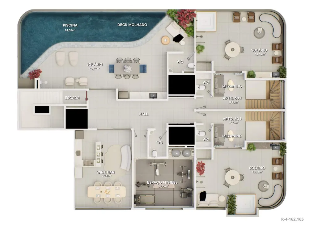 Apartamento, 2 quartos, 54 m² - Foto 13