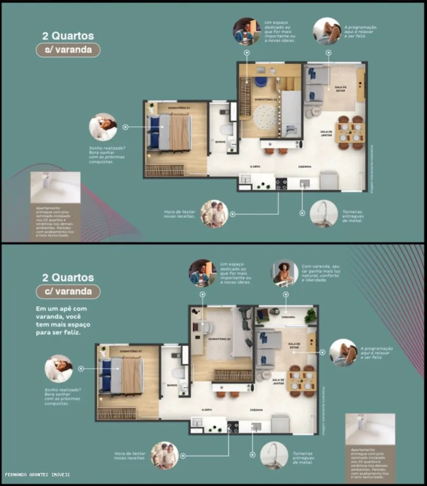 Apartamento, 2 quartos, 39 m² - Foto 9