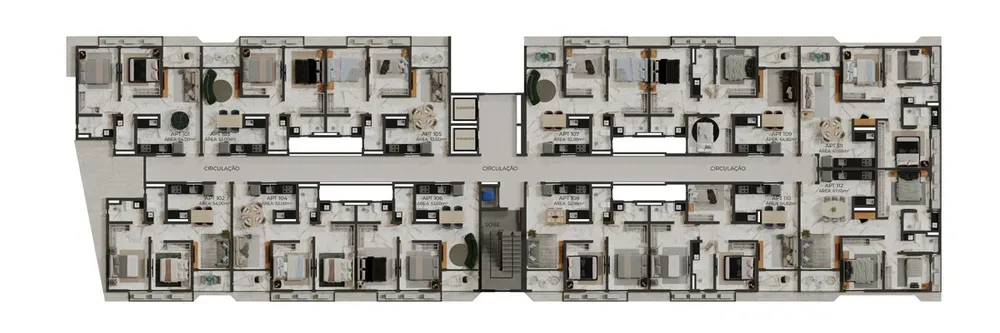 Apartamento, 2 quartos, 53 m² - Foto 15