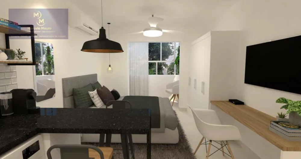 Apartamento, 1 quarto, 25 m² - Foto 1