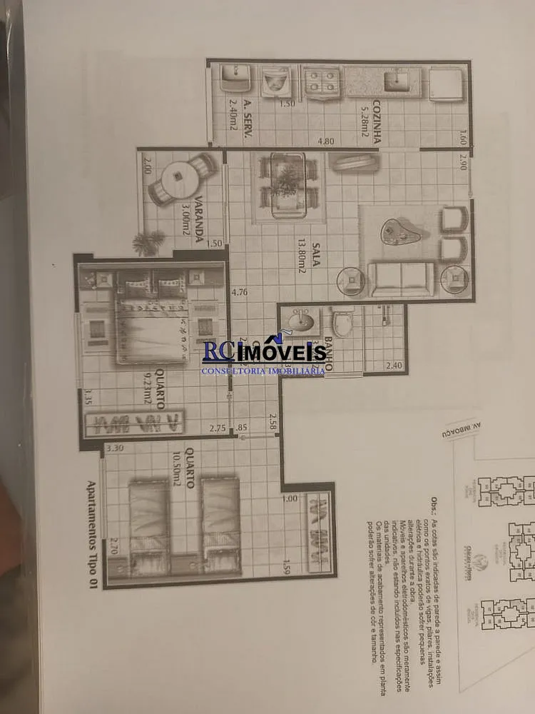 Apartamento, 2 quartos, 118 m² - Foto 60