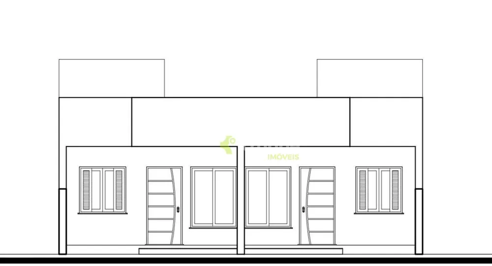 Casa, 2 quartos, 50 m² - Foto 1