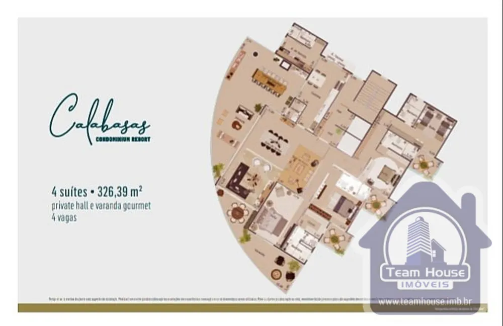 Apartamento, 3 quartos, 140 m² - Foto 3