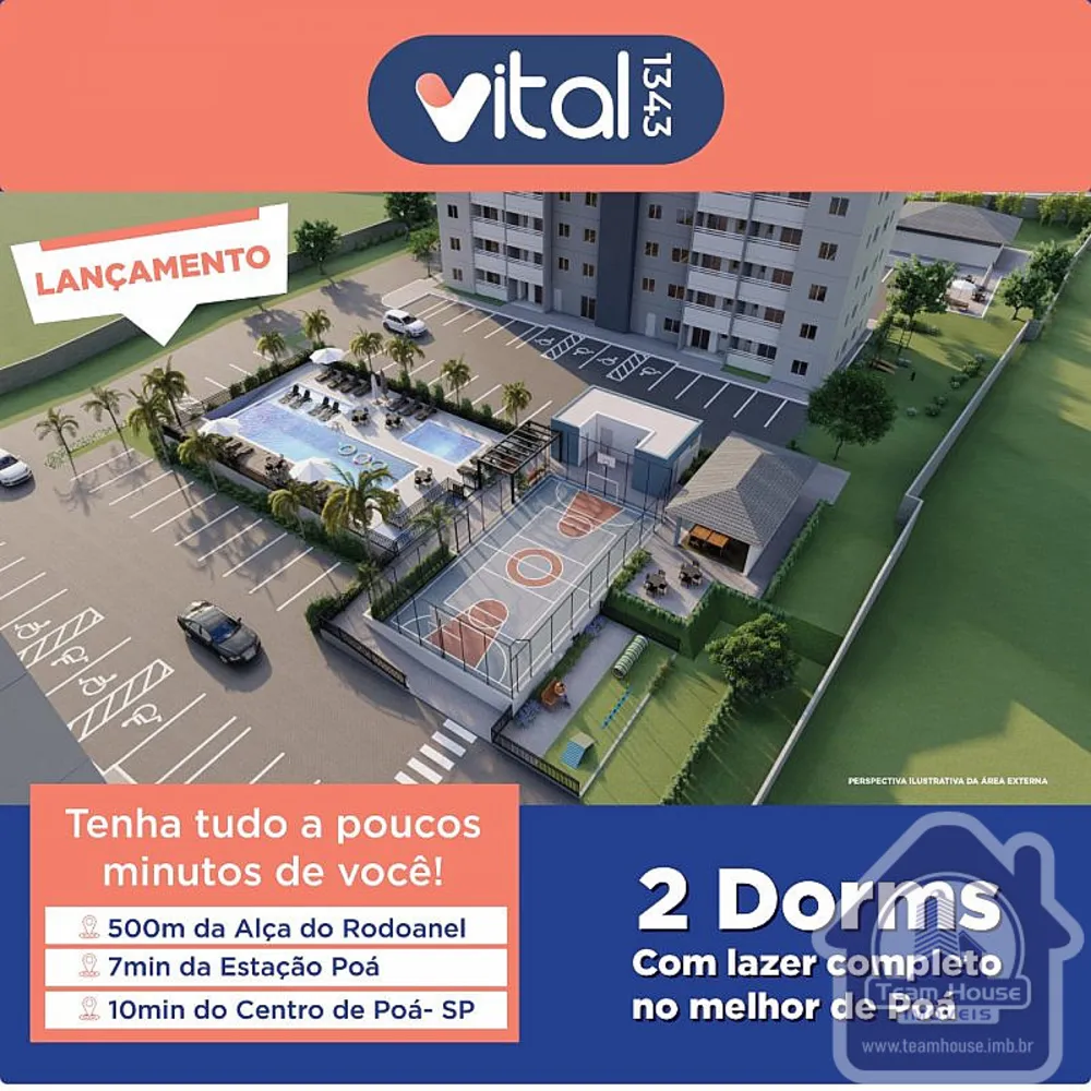 Apartamento, 2 quartos, 49 m² - Foto 2