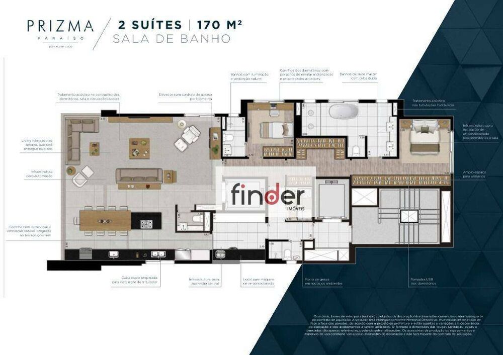 Apartamento, 3 quartos, 170 m² - Foto 15