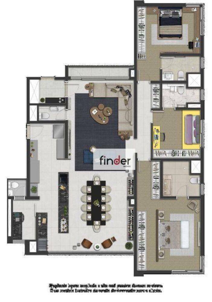 Apartamento, 3 quartos, 163 m² - Foto 10